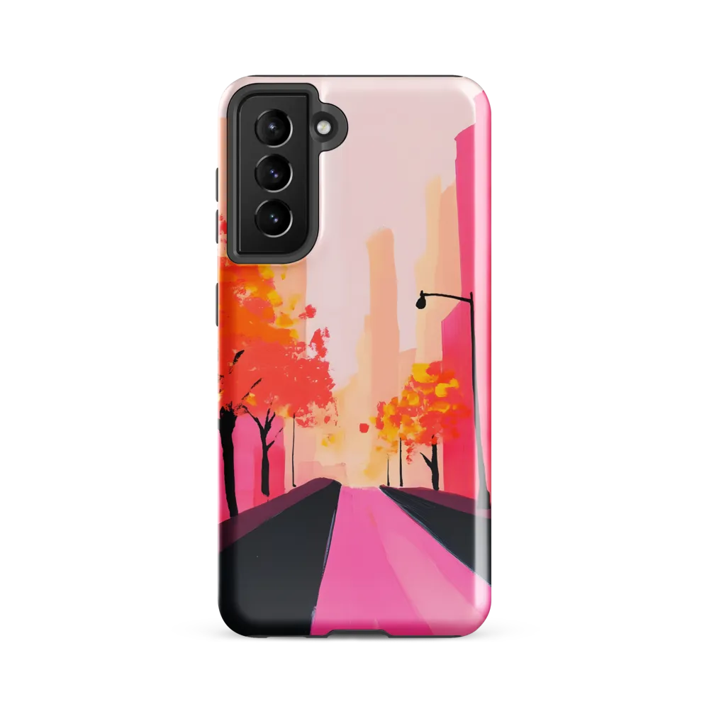 Autumn Serenity in the City | Phone Case |  S21 FE | Tough Case | Glossy
