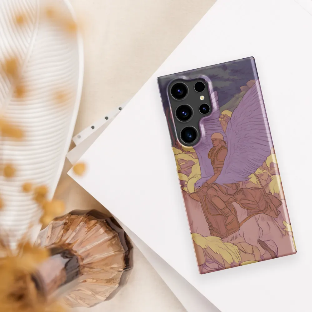 The Winged Guardian | Phone Case |  S24 Ultra | Snap Case | Matte