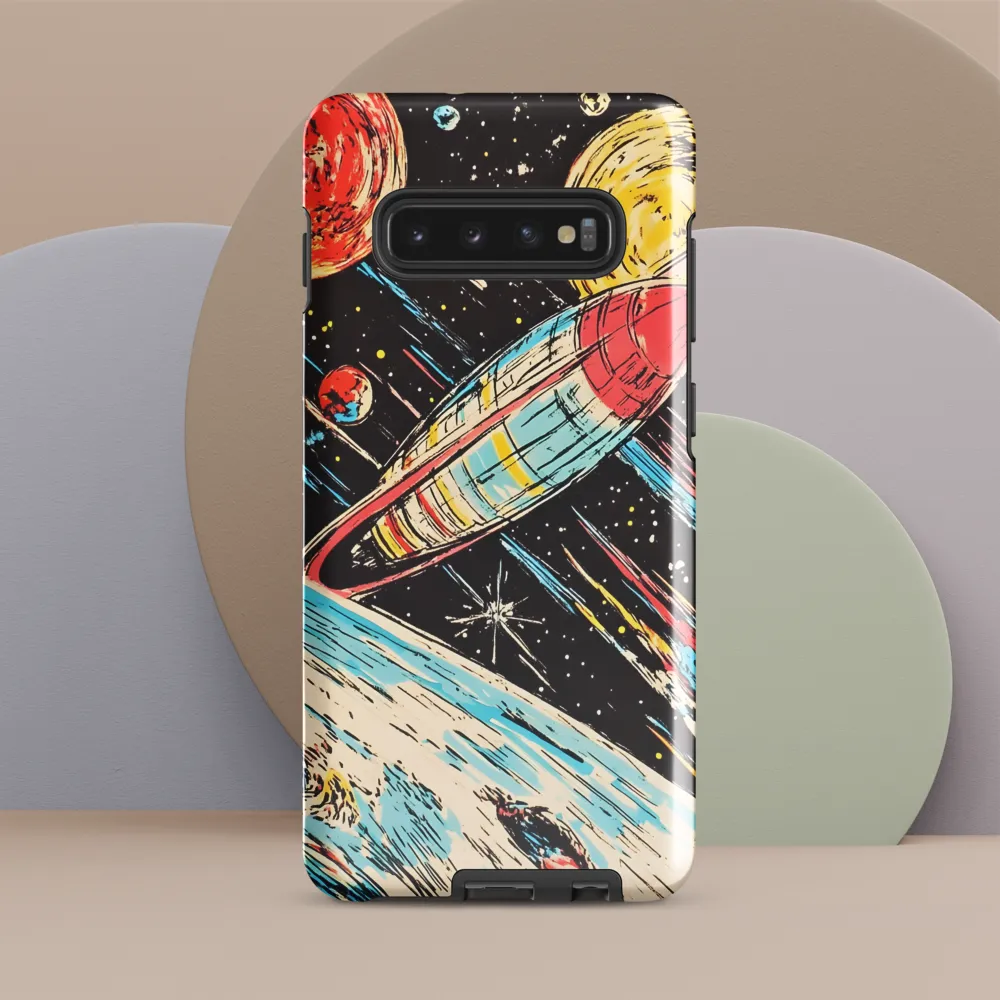 Cosmic Journey | Phone Case |  S10 Plus | Tough Case | Glossy