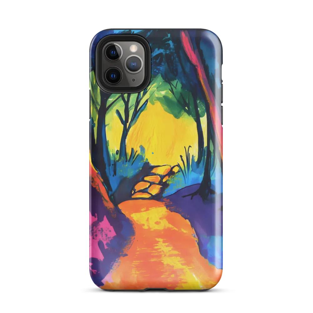 Path Through a Vibrant Forest | Phone Case |  11 Pro Max | Tough Case | Glossy