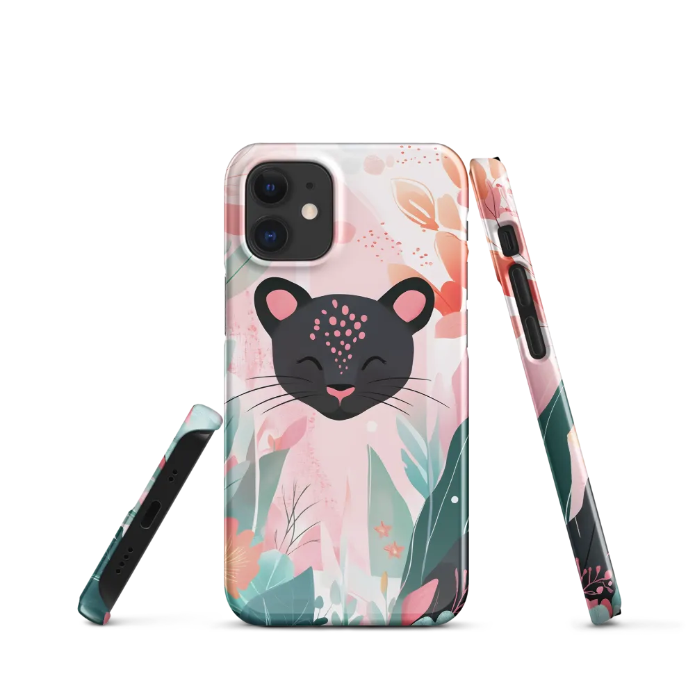 Whimsical Panther in Bloom