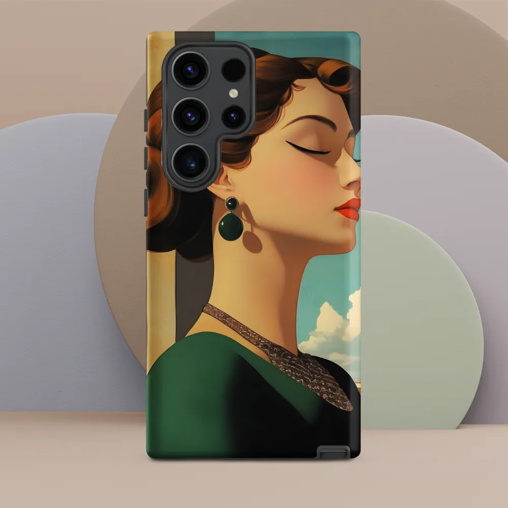Elegance in Art Deco: A Portrait of Grace