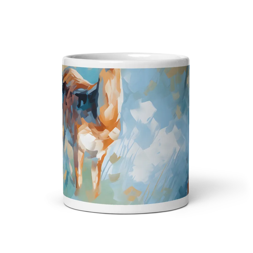 Whispers of Serenity | Mug with White inside | 11 oz