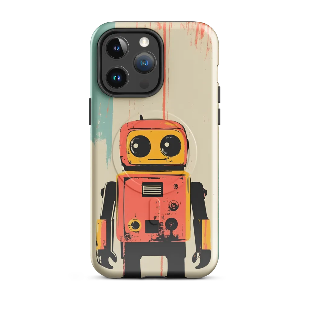Retro Robot Charm