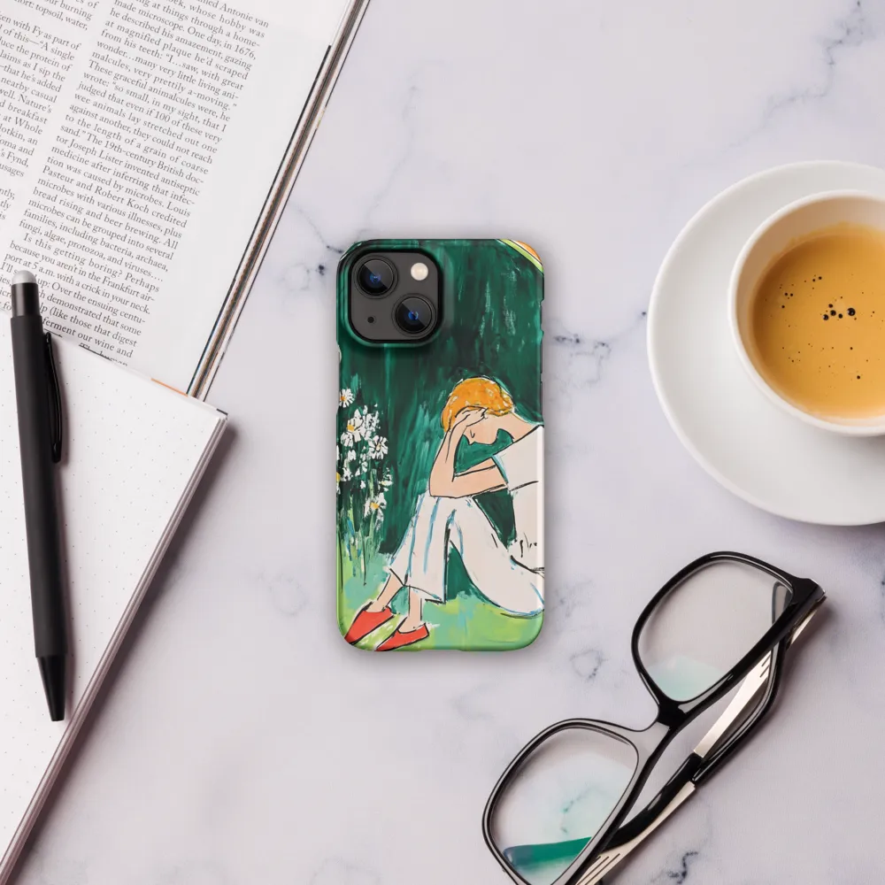 Silent Sorrow | Phone Case |  13 Mini | Snap Case | Matte