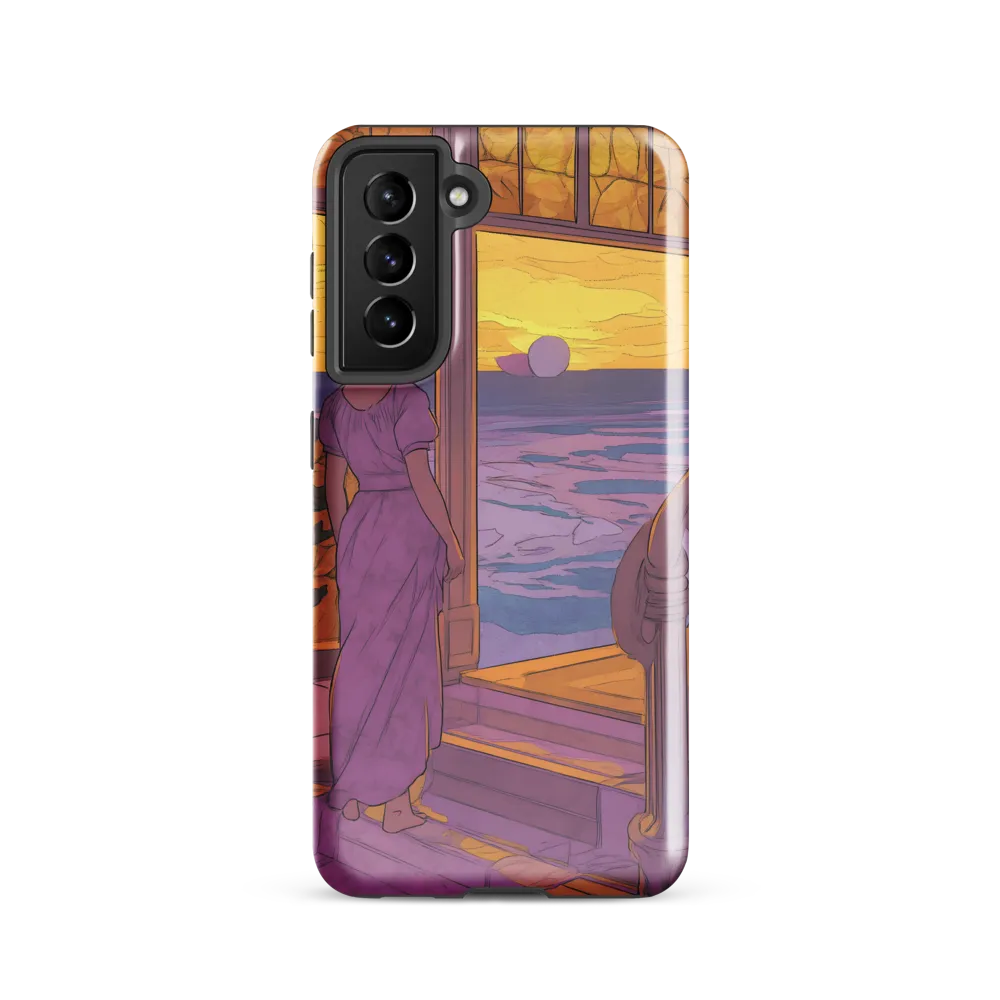Whispers of the Sunset | Phone Case |  S21 | Tough Case | Glossy