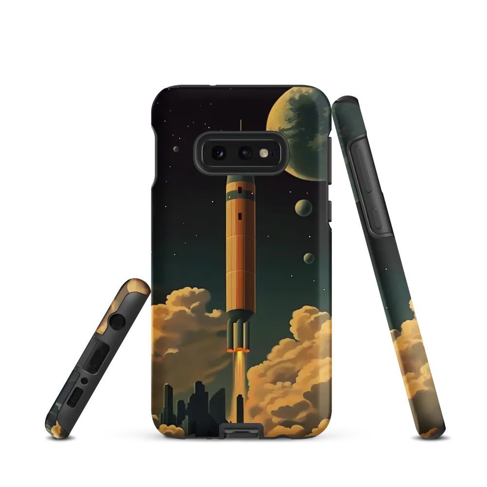 Journey Through the Cosmic Frontier | Phone Case |  S10e | Tough Case | Matte