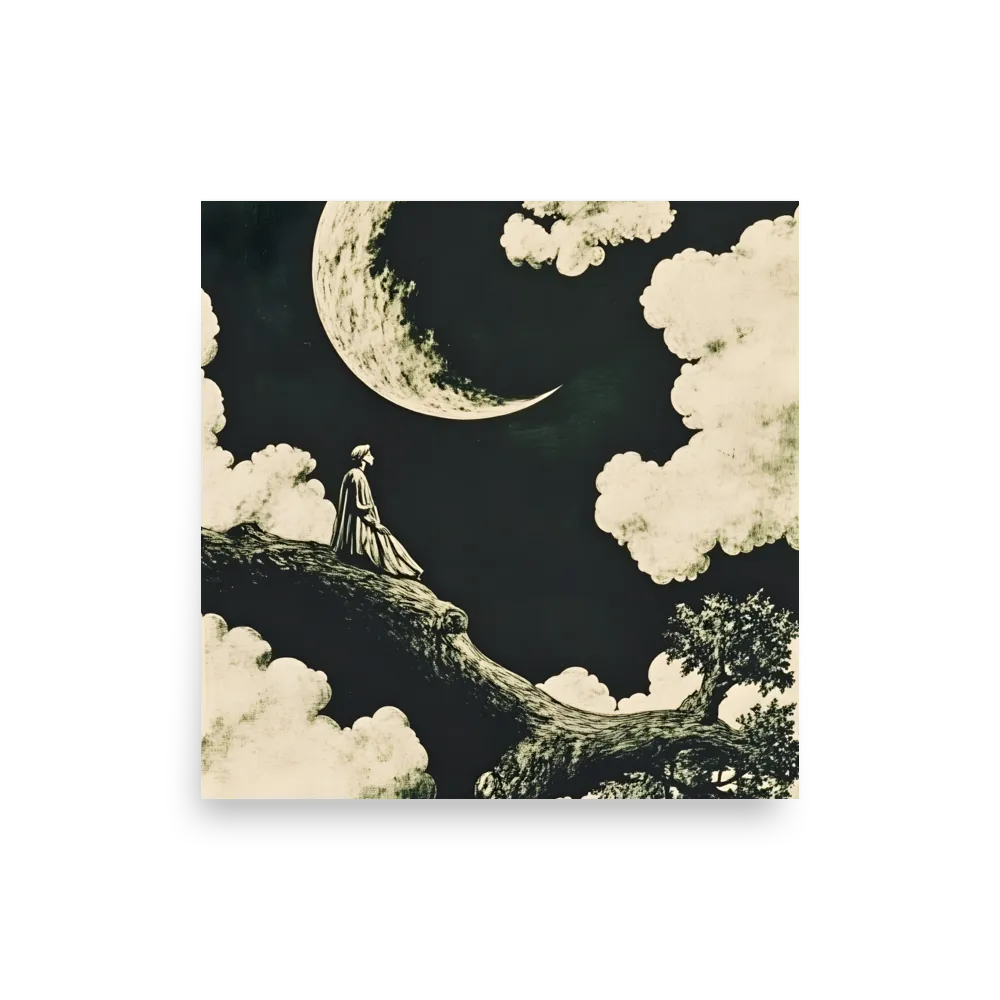 Whispers of the Moon | Poster | 10″×10″