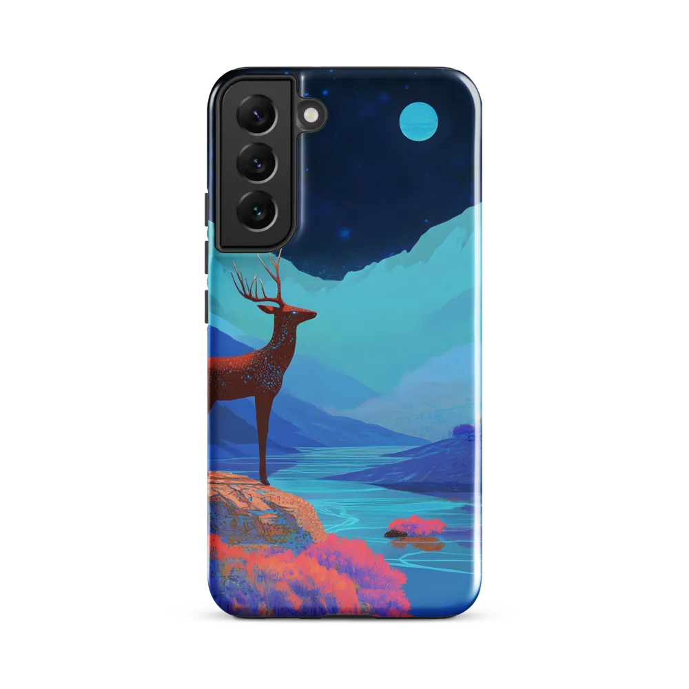 Cosmic Serenity: The Starlit Stag