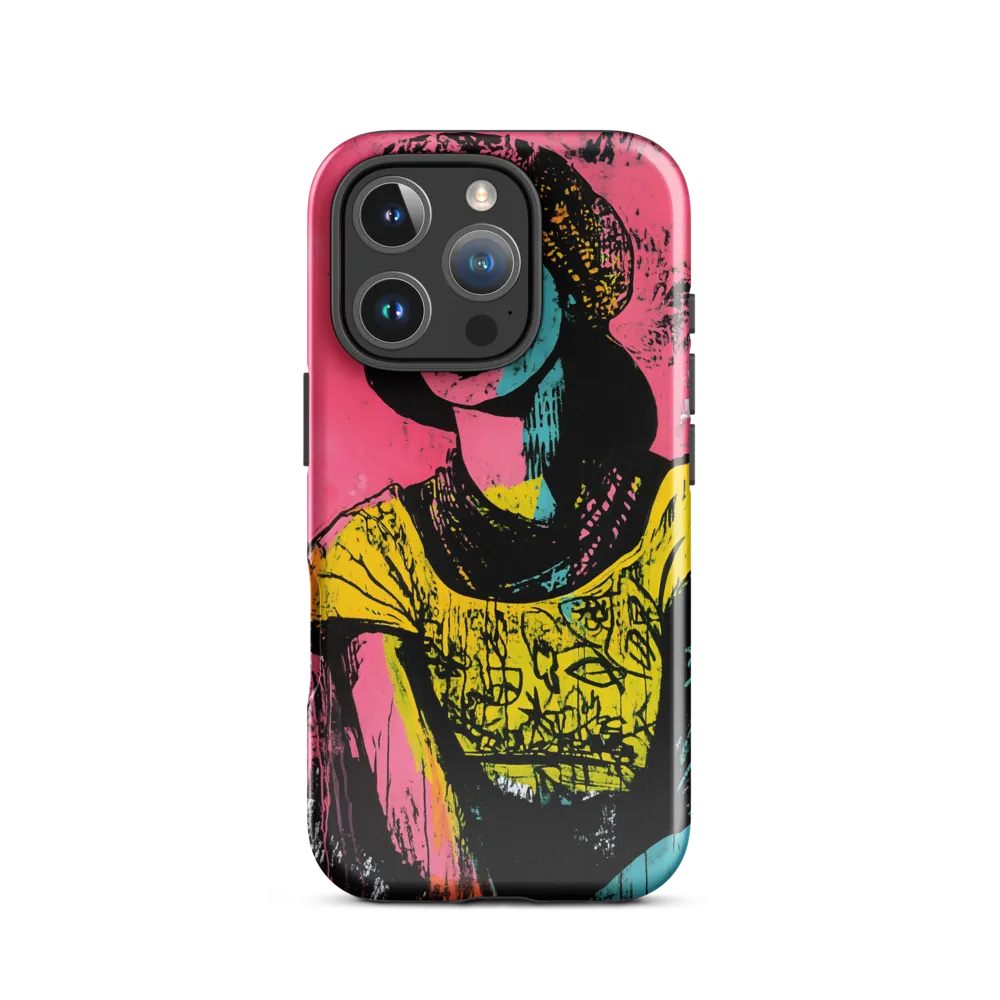 Urban Elegance: A Graffiti Portrait