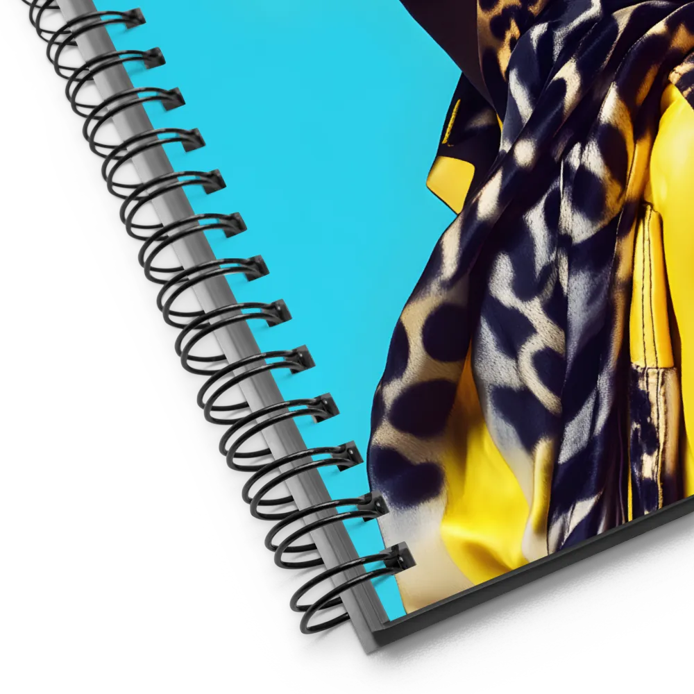 Bold Modernity: A Fashion Portrait | Spiral Notebook