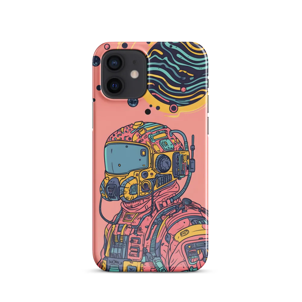 Exploration Beyond: A Digital Astronaut | Phone Case |  12 | Snap Case | Glossy