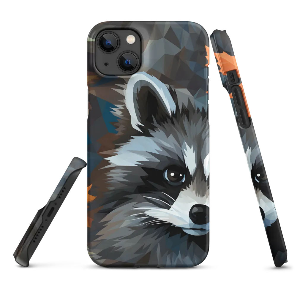 Whispers of Autumn: The Raccoon's Gaze