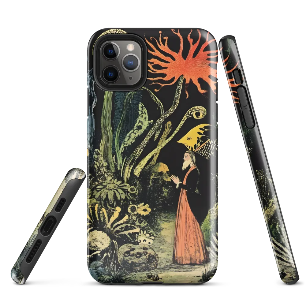 Enchanted Encounter in a Fantastical Garden | Phone Case |  11 Pro Max | Tough Case | Glossy