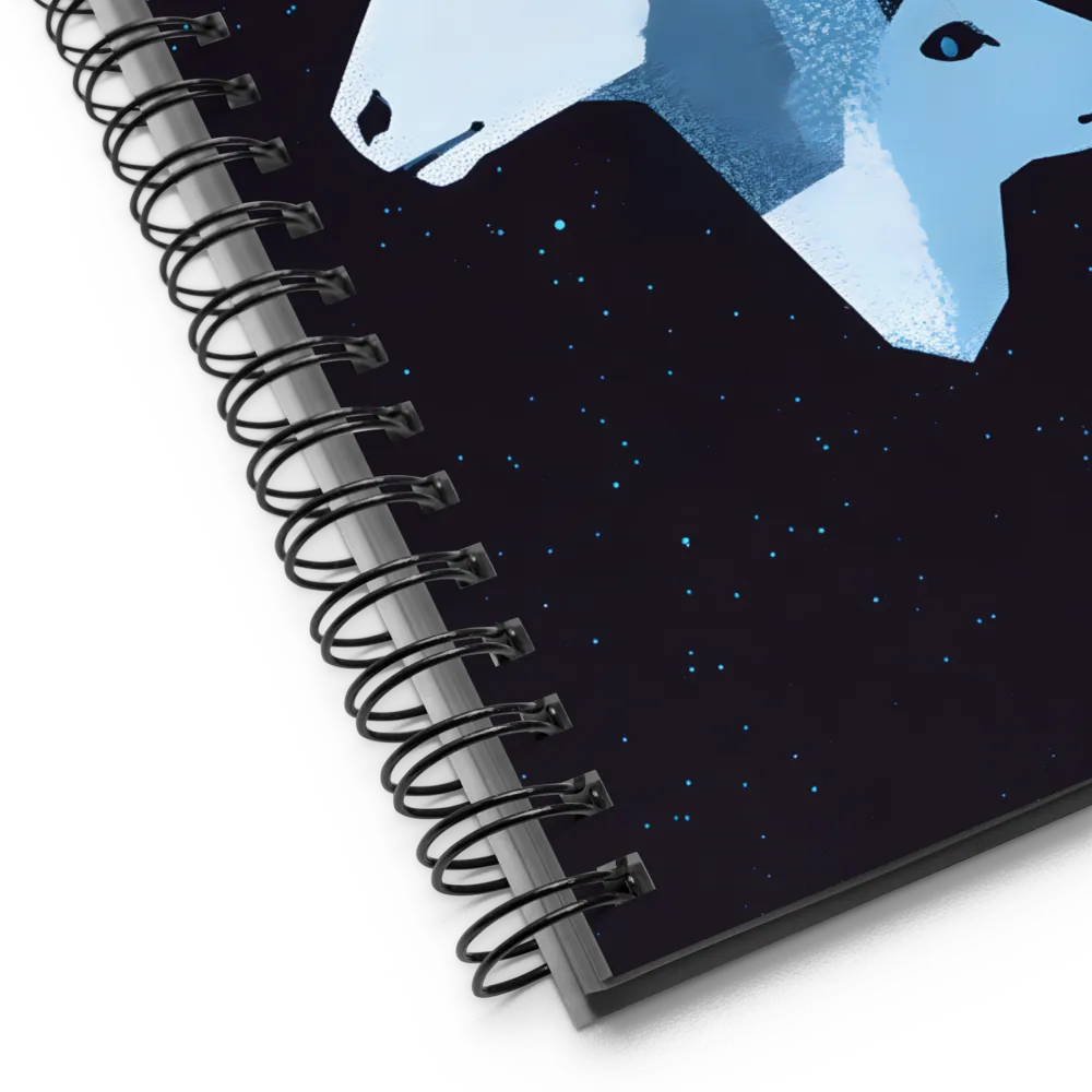 Mystical Heralds of the Wilderness | Spiral Notebook