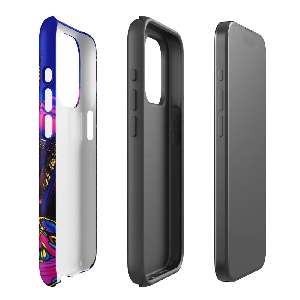 Neon Twilight: A City in Vibrance