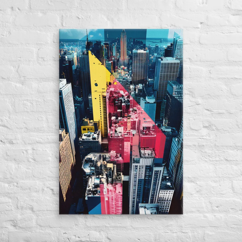 Dynamic Urban Symphony | Canvas | 24″×36″