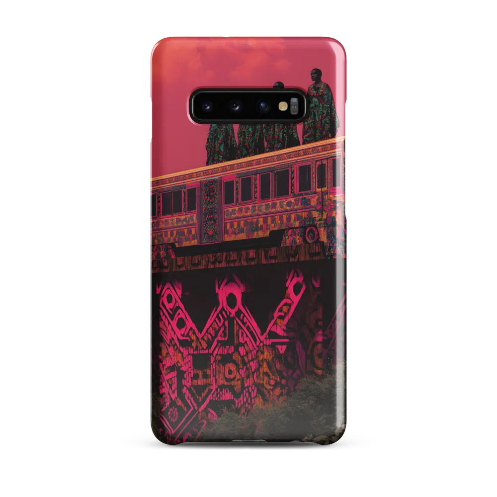 Elevated Dreams: A Surreal Journey | Phone Case |  S10 Plus | Snap Case | Glossy