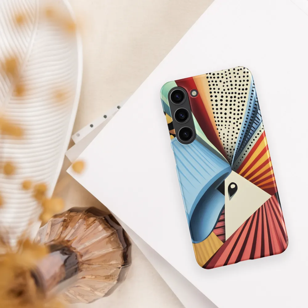 Symphony of Shapes | Phone Case |  S23 Plus | Snap Case | Matte