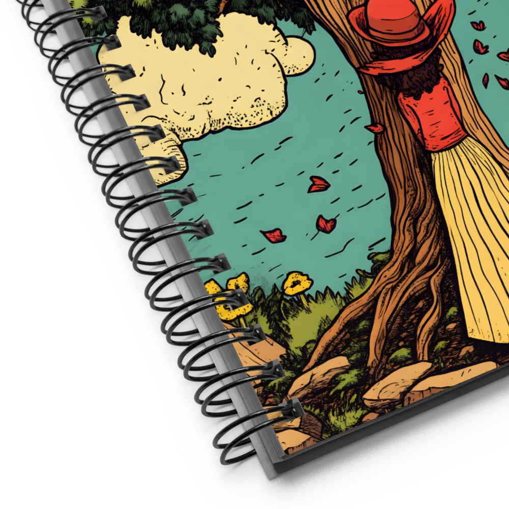 Embracing Nature's Heart | Spiral Notebook