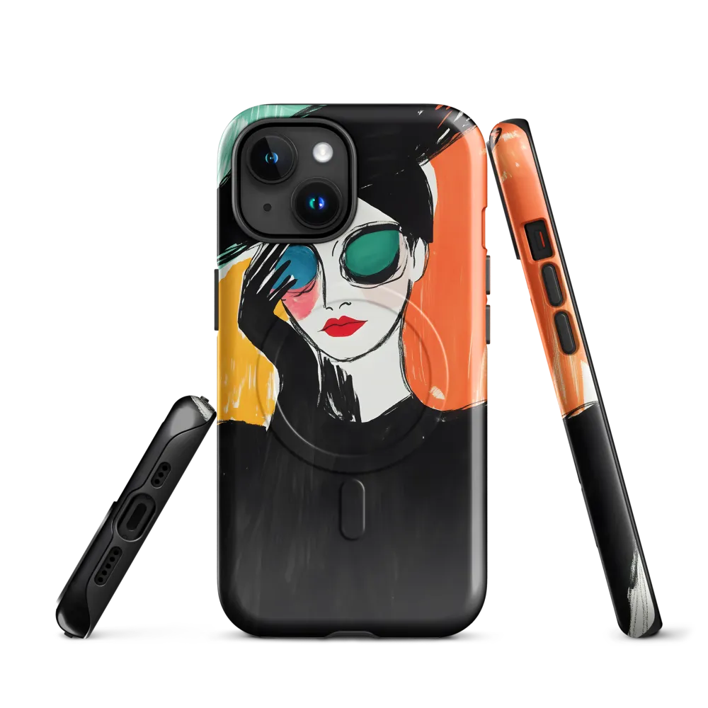Elegance in Shadows | Phone Case |  15 | MagSafe® Tough Case | Glossy