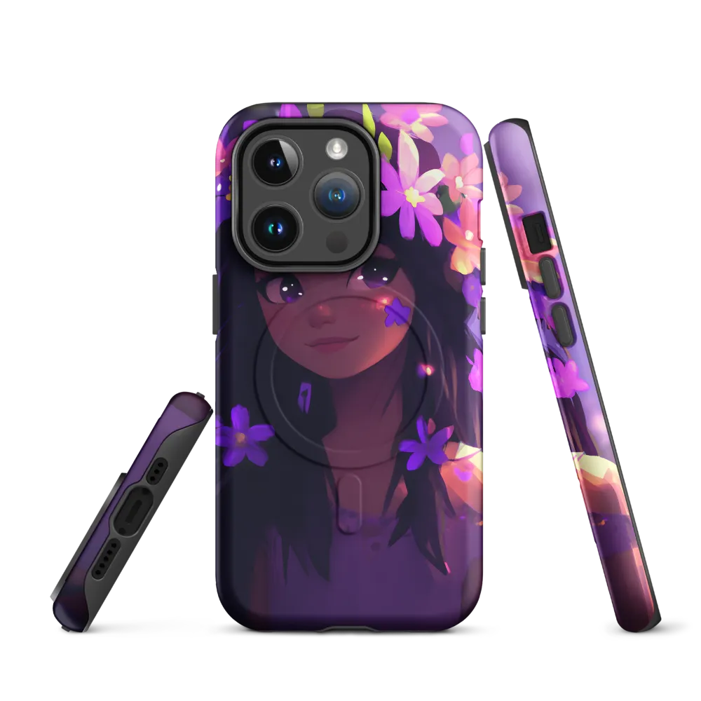 Whispers of Blossoms | Phone Case |  14 Pro | MagSafe® Tough Case | Matte