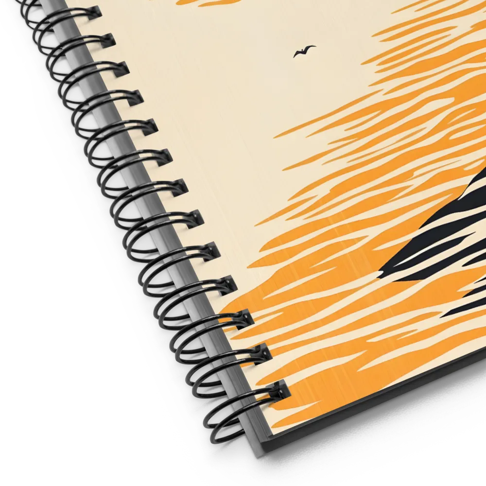 Serene Sunset | Spiral Notebook