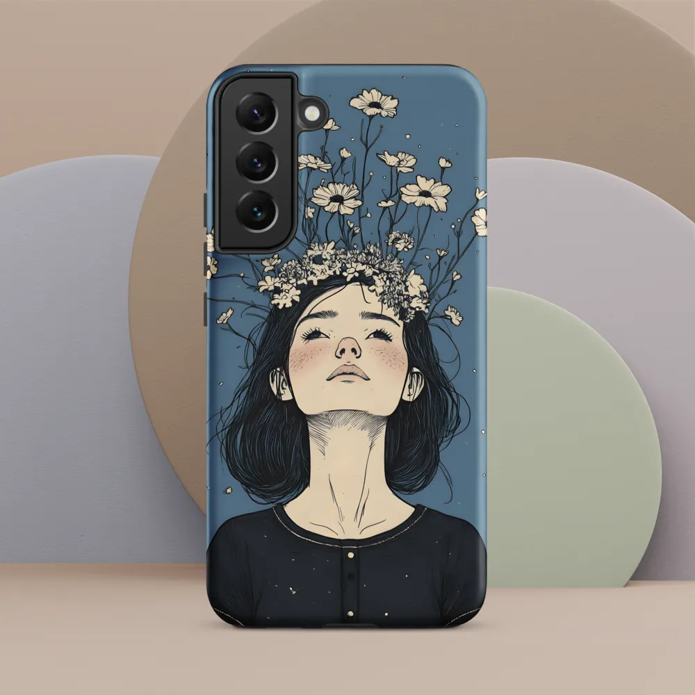 Floral Serenity: A Portrait of Tranquility