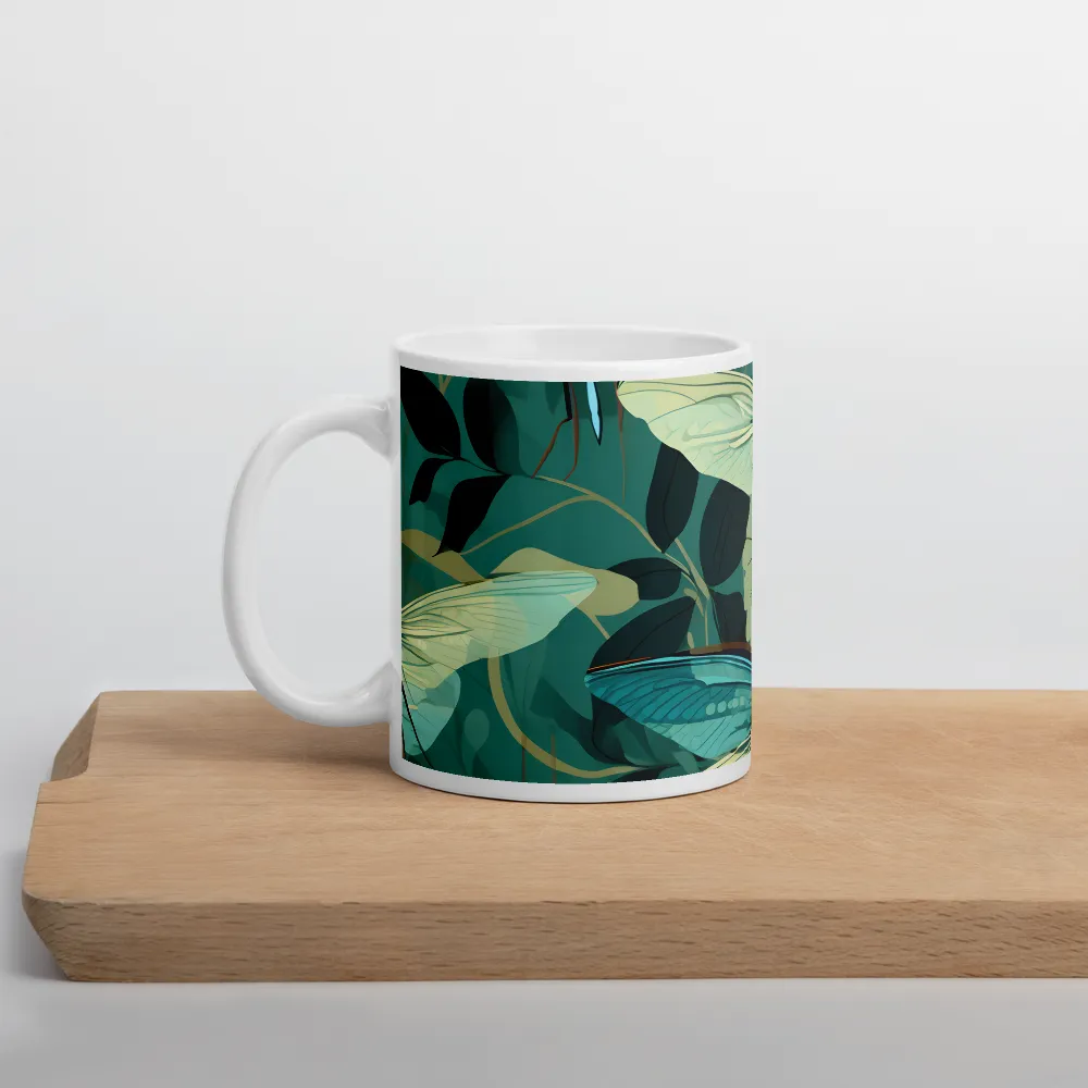 Whispers of Nature: Dragonflies in Harmony | Mugs | Multiple Sizes & Colors