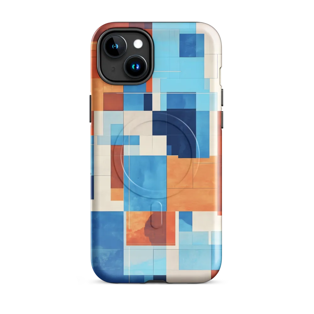Harmony in Shapes | Phone Case |  15 Plus | MagSafe® Tough Case | Glossy