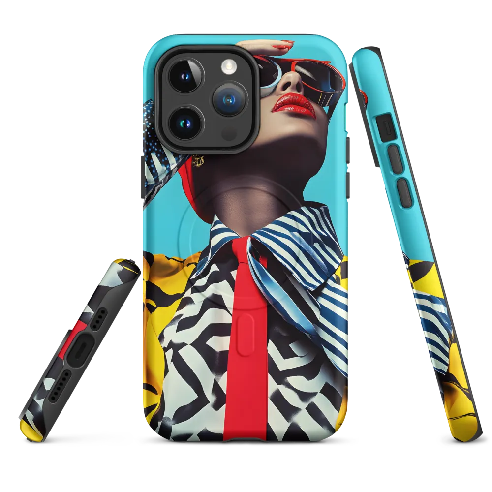Chic Confidence in Bold Patterns