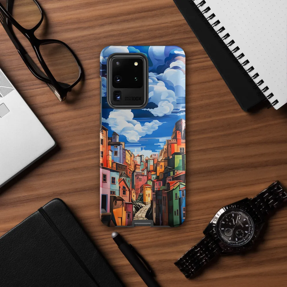Whimsical Heights: A Vibrant Cityscape