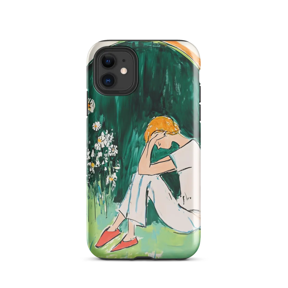 Silent Sorrow | Phone Case |  11 | Tough Case | Glossy