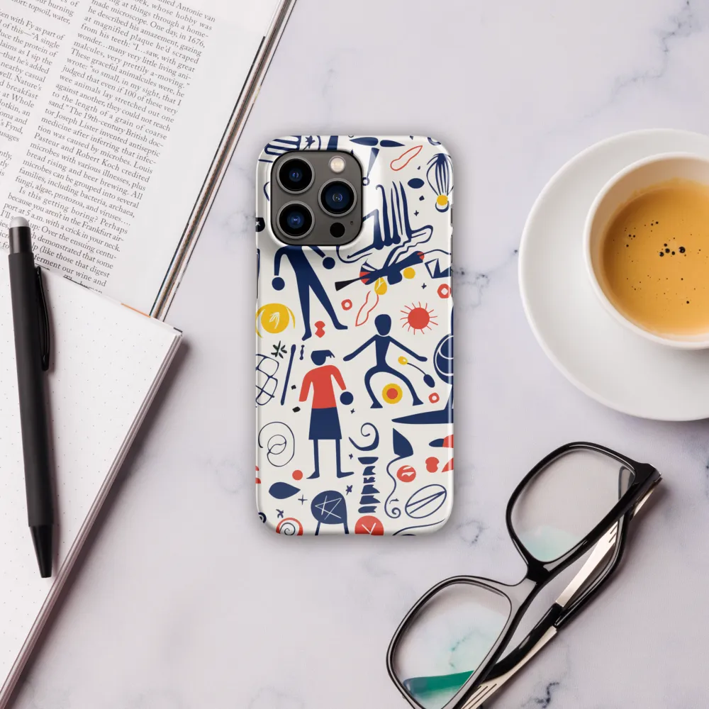 Dynamic Patterns of Play | Phone Case |  14 Pro Max | Snap Case | Glossy
