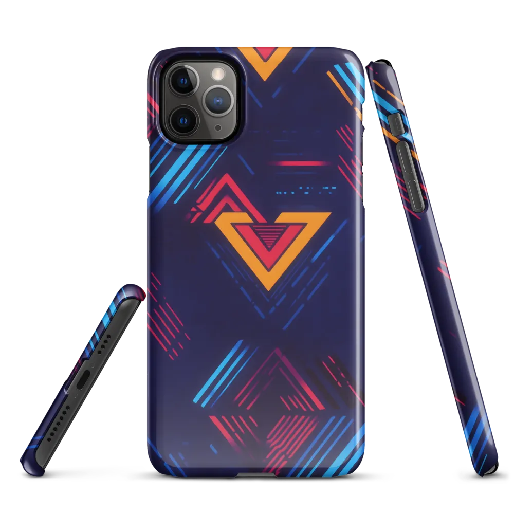 Dynamic Geometric Symphony | Phone Case |  11 Pro Max | Snap Case | Glossy