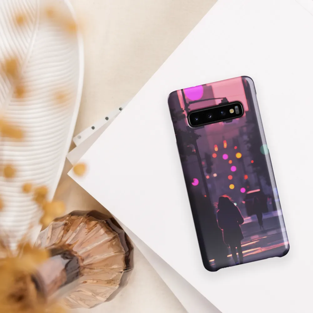 City Silhouettes at Dusk | Phone Case |  S10 | Snap Case | Glossy