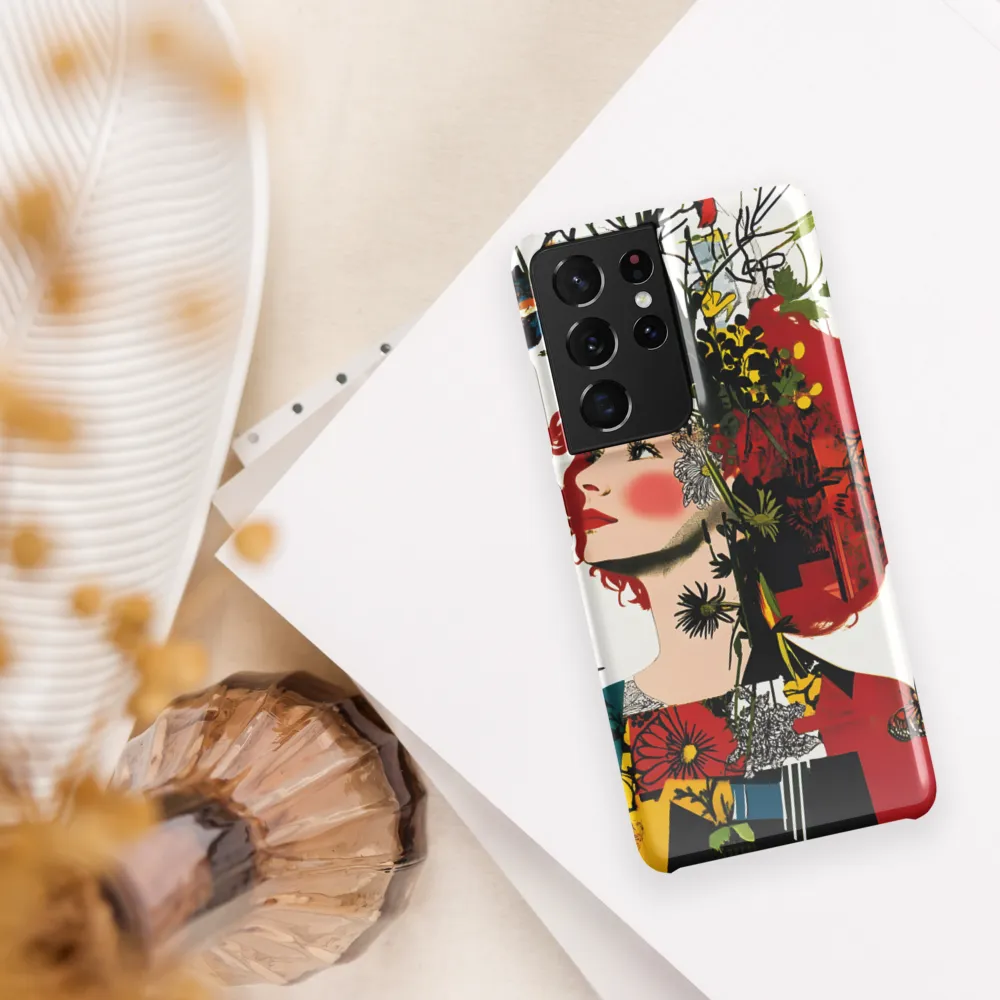 Floral Dreams | Phone Case |  S21 Ultra | Snap Case | Glossy