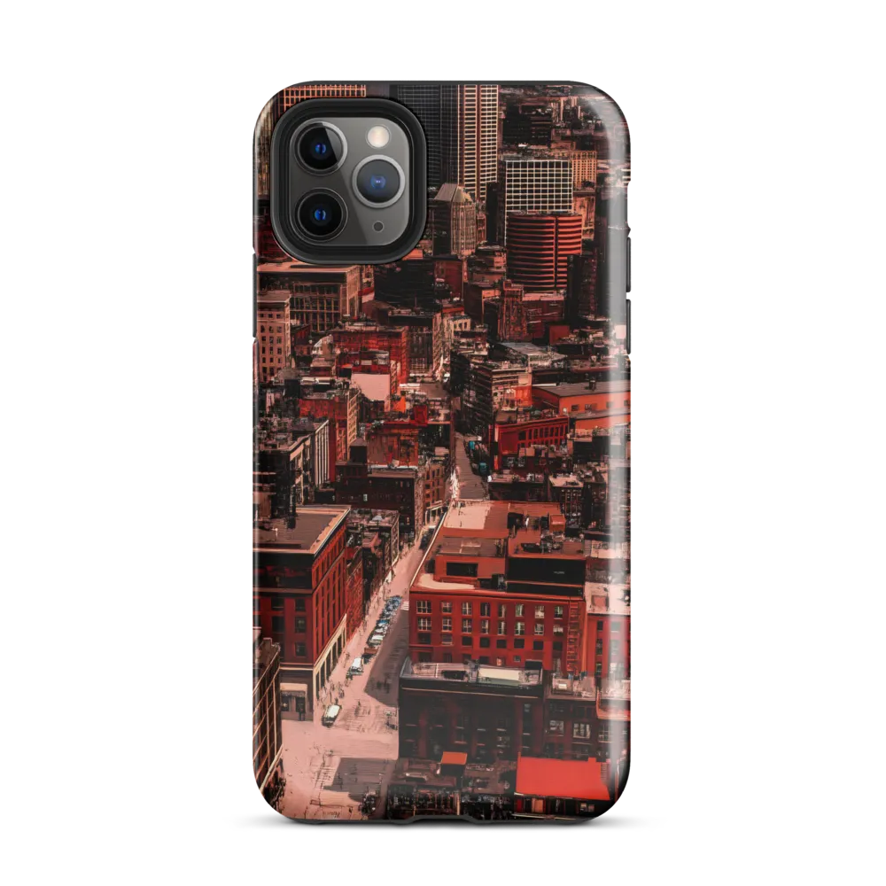 Urban Mosaic: Aerial Perspective | Phone Case |  11 Pro Max | Tough Case | Glossy