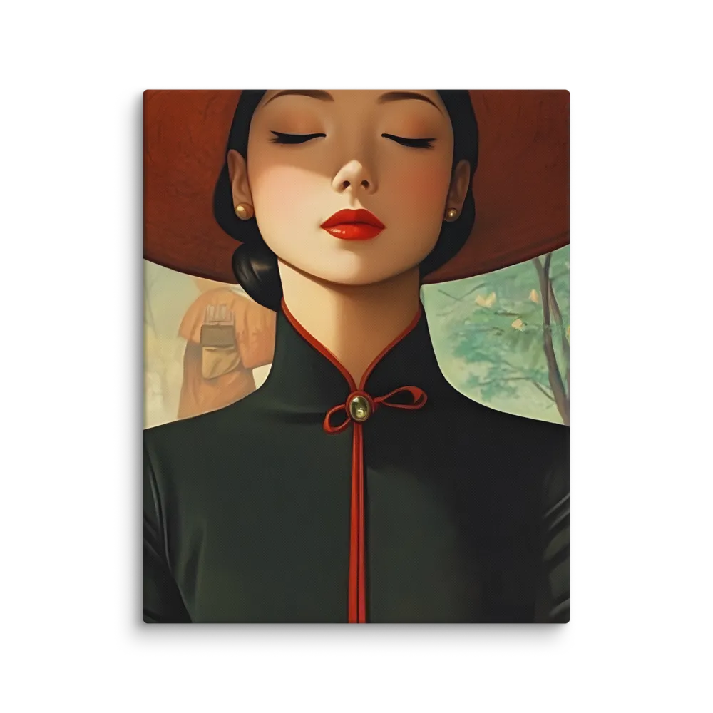 Elegance in Tranquility | Canvas | 16″×20″
