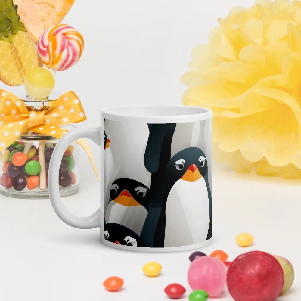 Penguin Parade | Mugs | Multiple Sizes & Colors