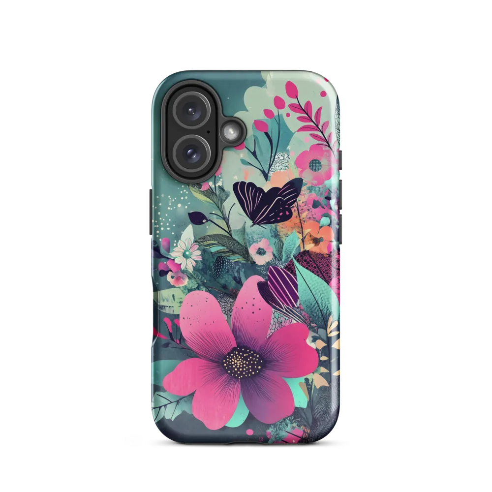 Whimsical Garden Symphony | Phone Case |  16 | Tough Case | Glossy