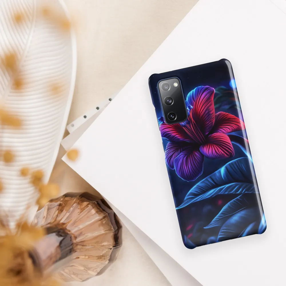 Illuminated Serenity: The Surreal Blossom