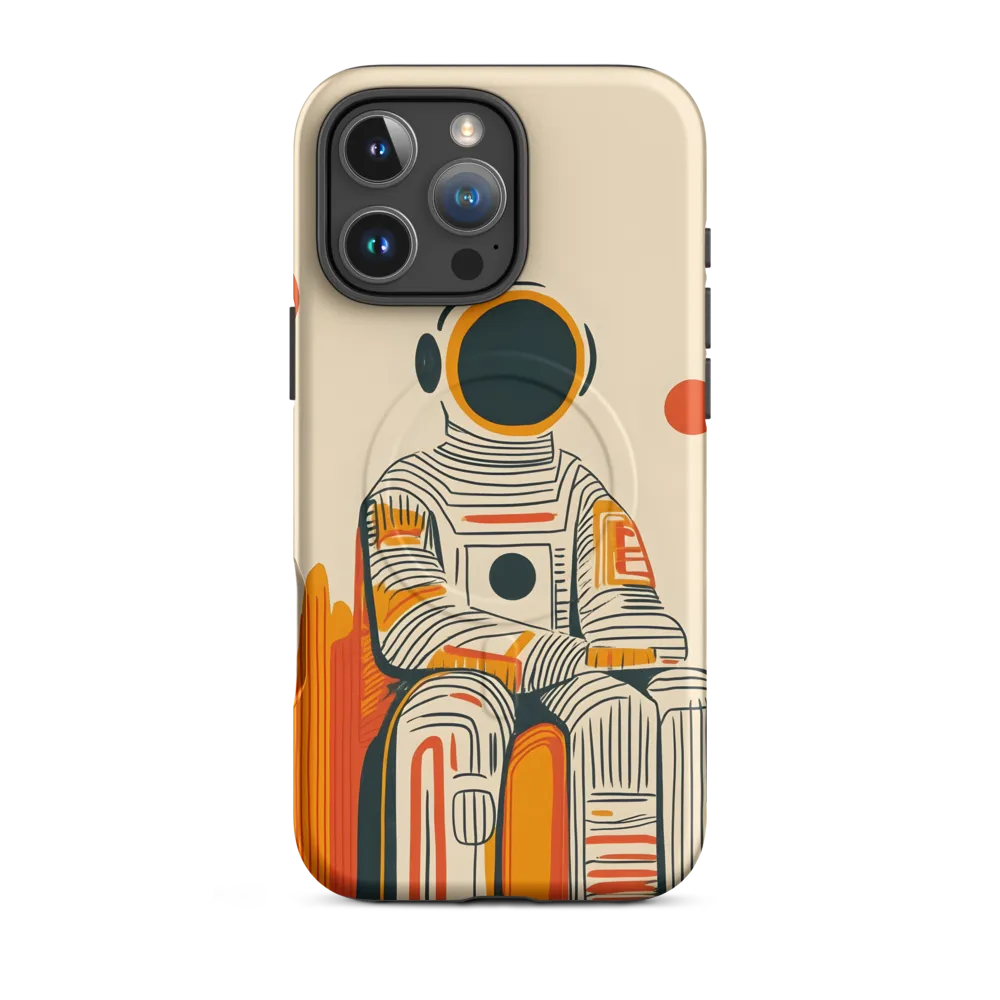 Contemplation of the Stars | Phone Case |  16 Pro Max | MagSafe® Tough Case | Matte