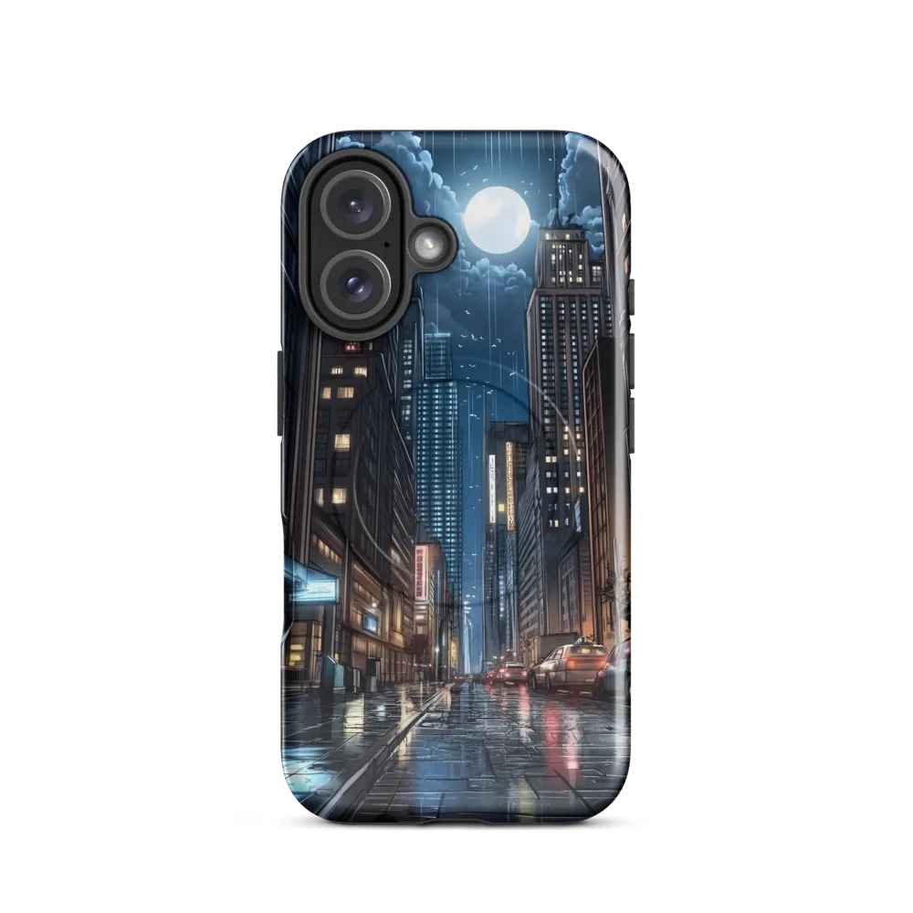 Moonlit Urban Serenity