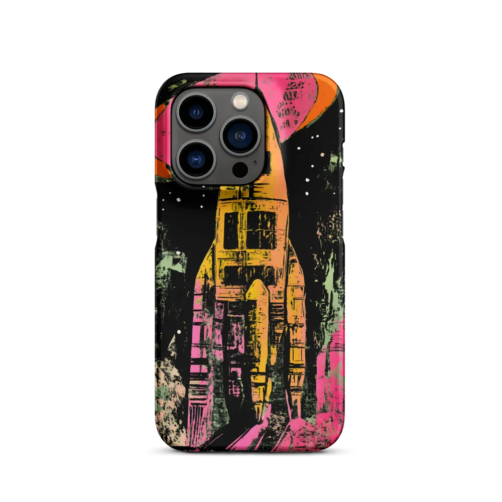 Cosmic Voyage: A Surreal Rocket Adventure