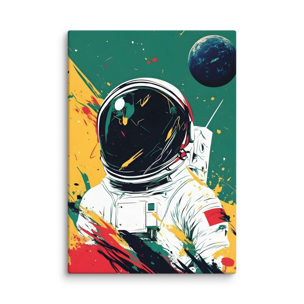Galactic Explorer: A Modern Odyssey | Canvas | 18″×26″