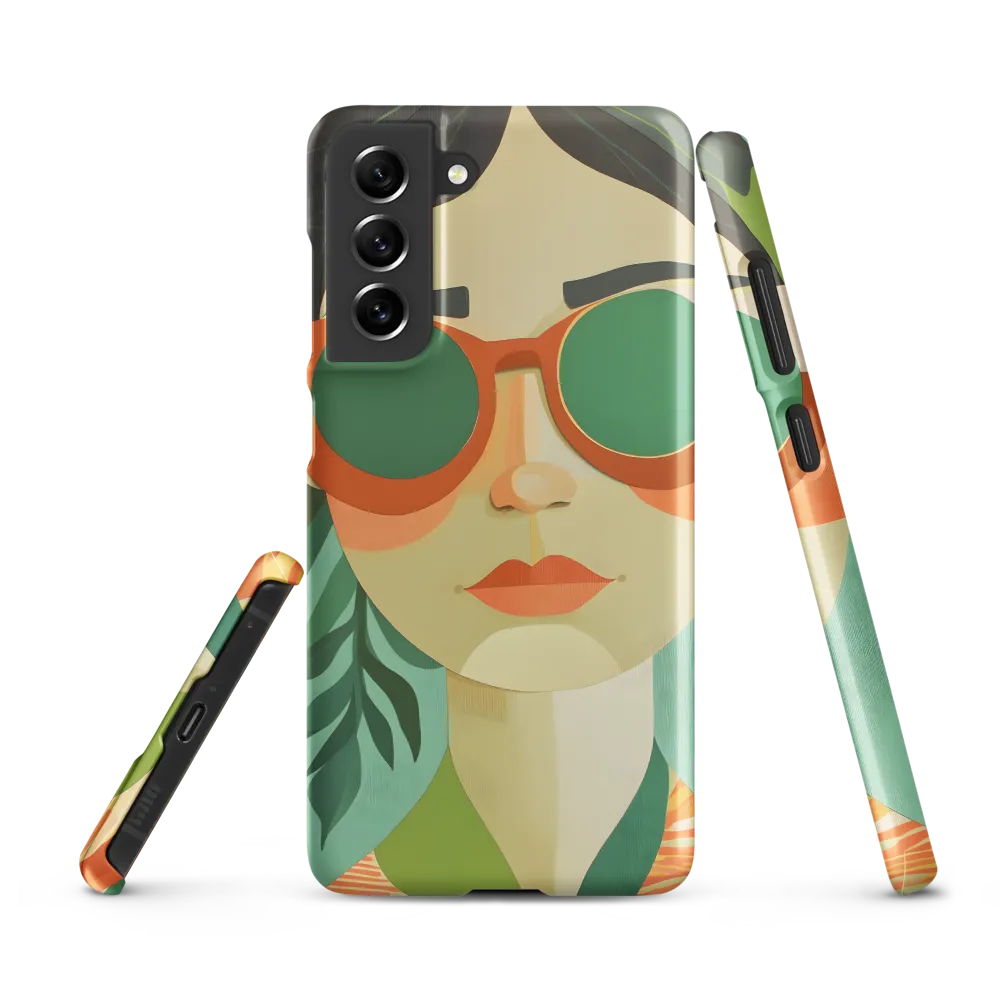 Bold Serenity: A Modern Portrait