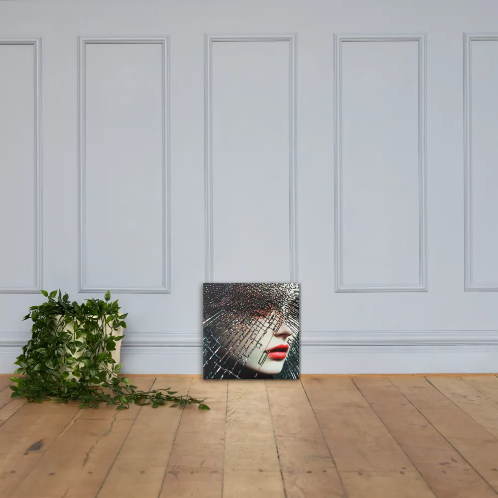 Fractured Identity | Canvas | 16″×16″