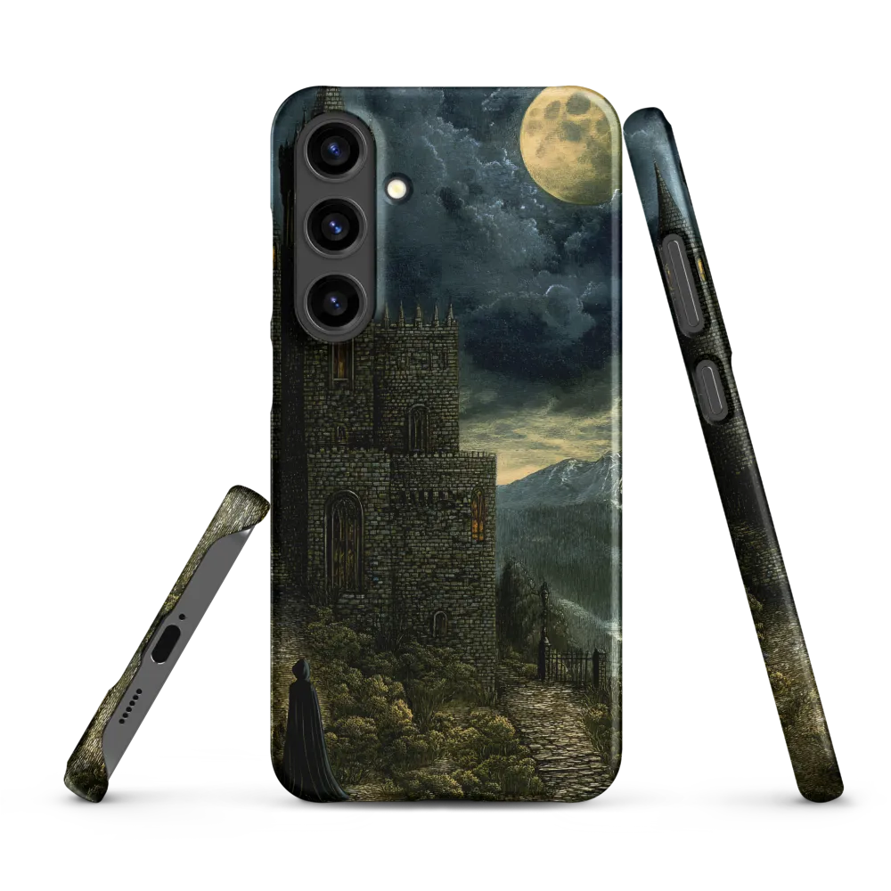 Whispers of the Moonlit Castle | Phone Case |  S24 Plus | Snap Case | Matte