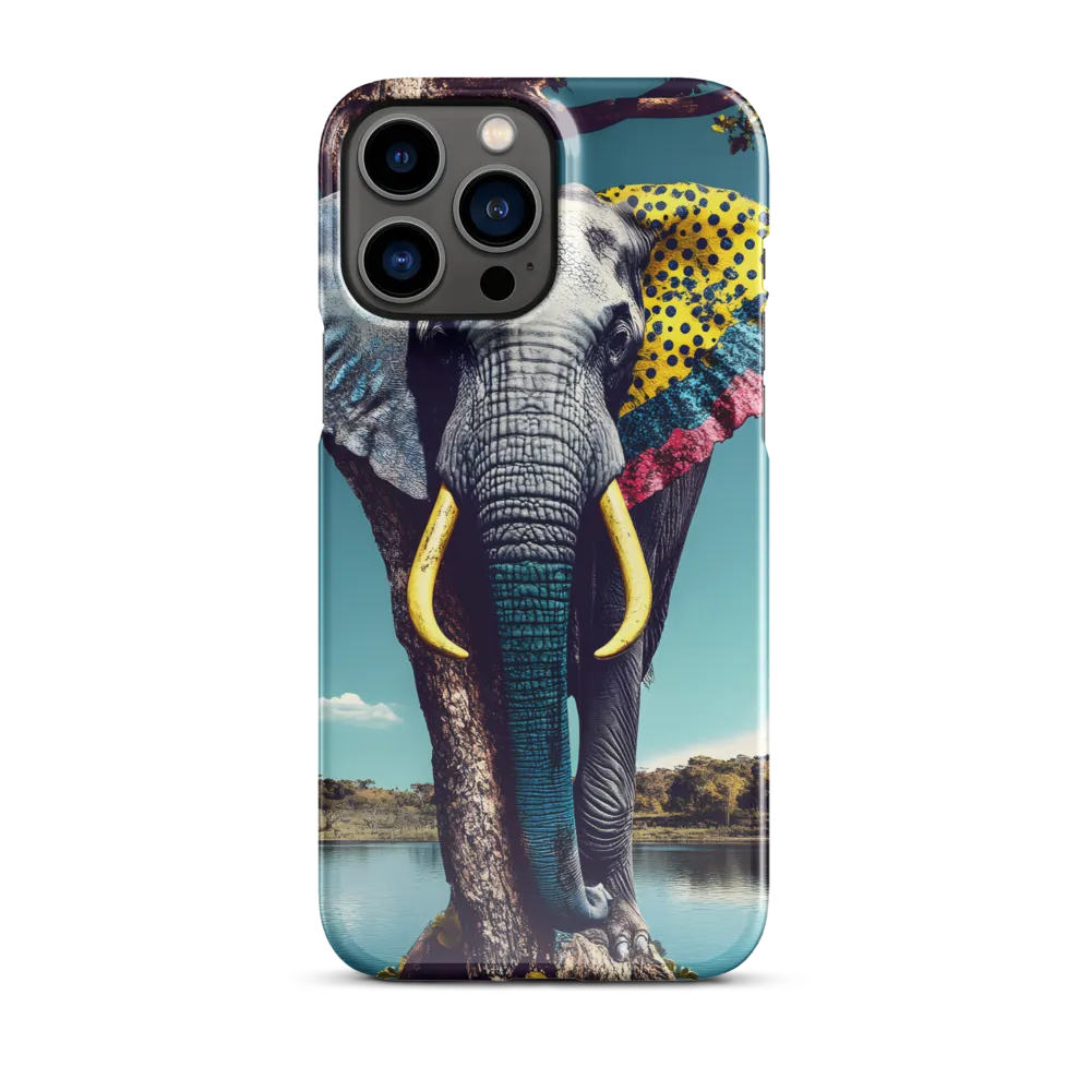 Playful Elegance: The Surreal Elephant